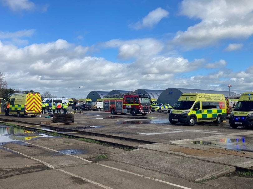 Major Incident Training at Porterbrook's Long Marston Rail Innovation Centre